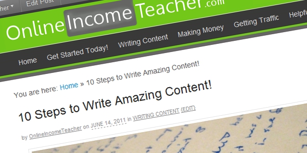 Write Amazing Content