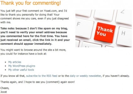 Free WordPress Plugin - Comment Redirect