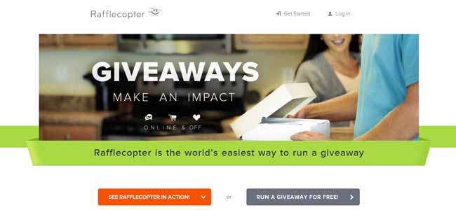 How To Run A Giveaway With Rafflecopter